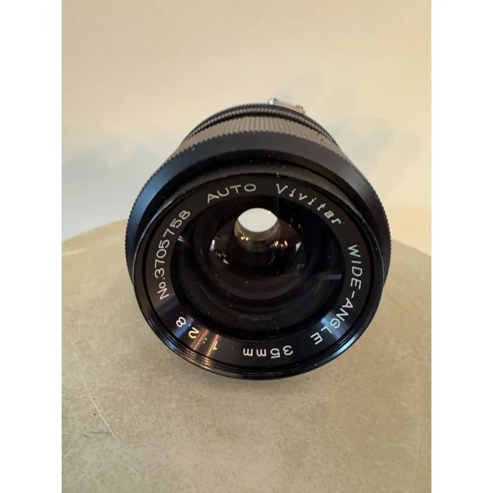 Lens Wide Angle Vivitar Auto 35mm 2.8 1:2.8 - Minolta MD